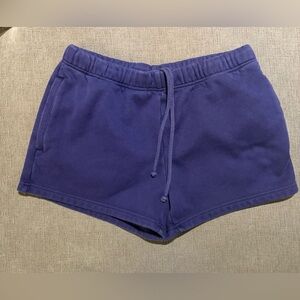 Skims Women's Fleece Concord Purple Shorts Medium M